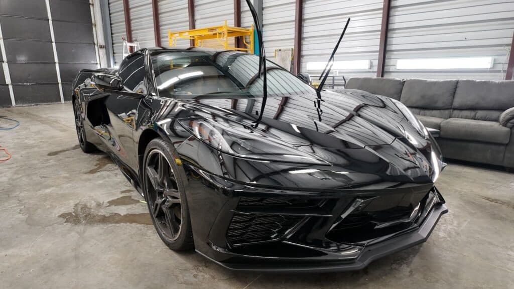 Corvette Stingray annual System X ceramic coating maintenance