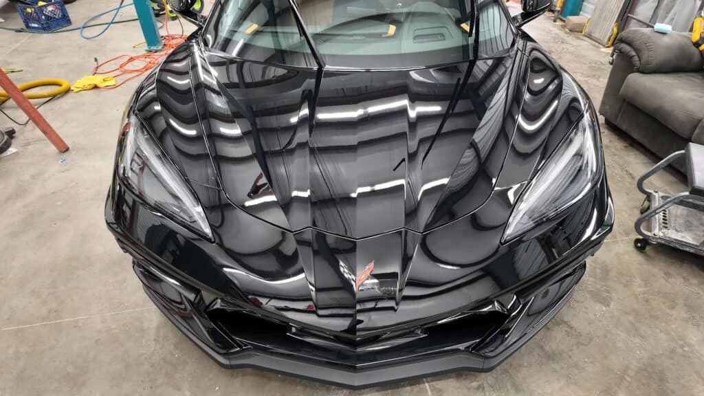 Corvette Stingray annual System X ceramic coating maintenance