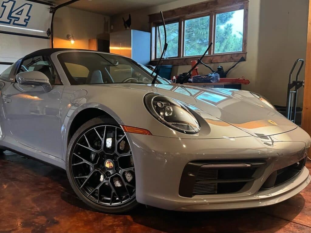 911 Targa 4S with a Manual Transmission protected for life with @systemxceramic Max G+