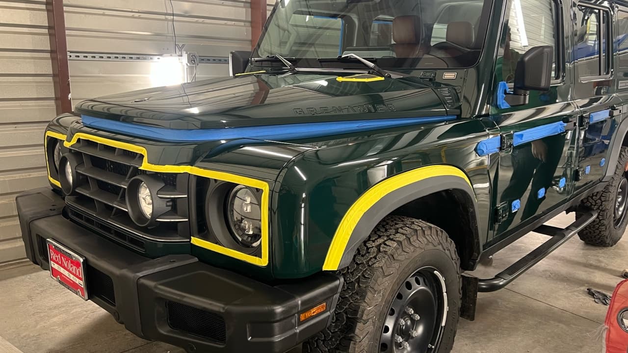 Grenadier car detailing including paint protection film (PPF) or clear bra, window tinting, ceramic coating, vinyl wraps and more