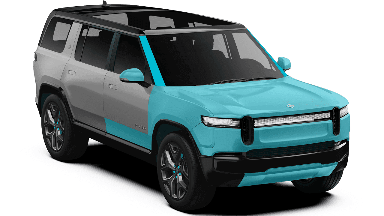 Rivian PPF installation